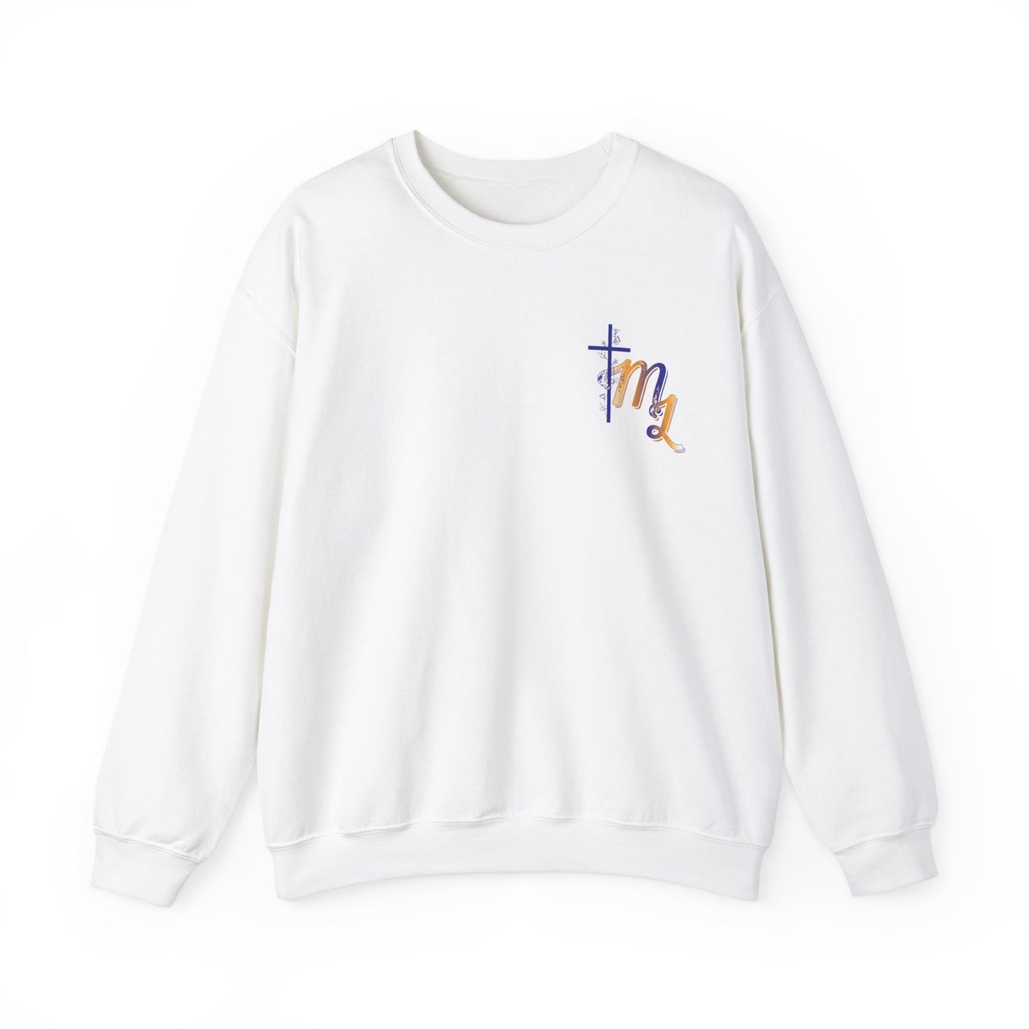 Mia Leone: 1 Peter 5:7 Crewneck