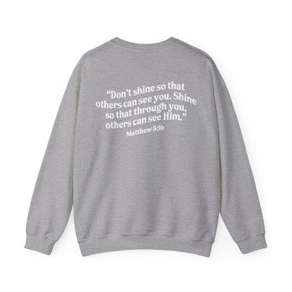 Madelyn Hajj: Matthew 5:16 Crewneck