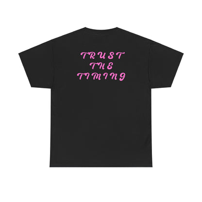 Emma Rushing: Trust The Timing Tee (Pink)