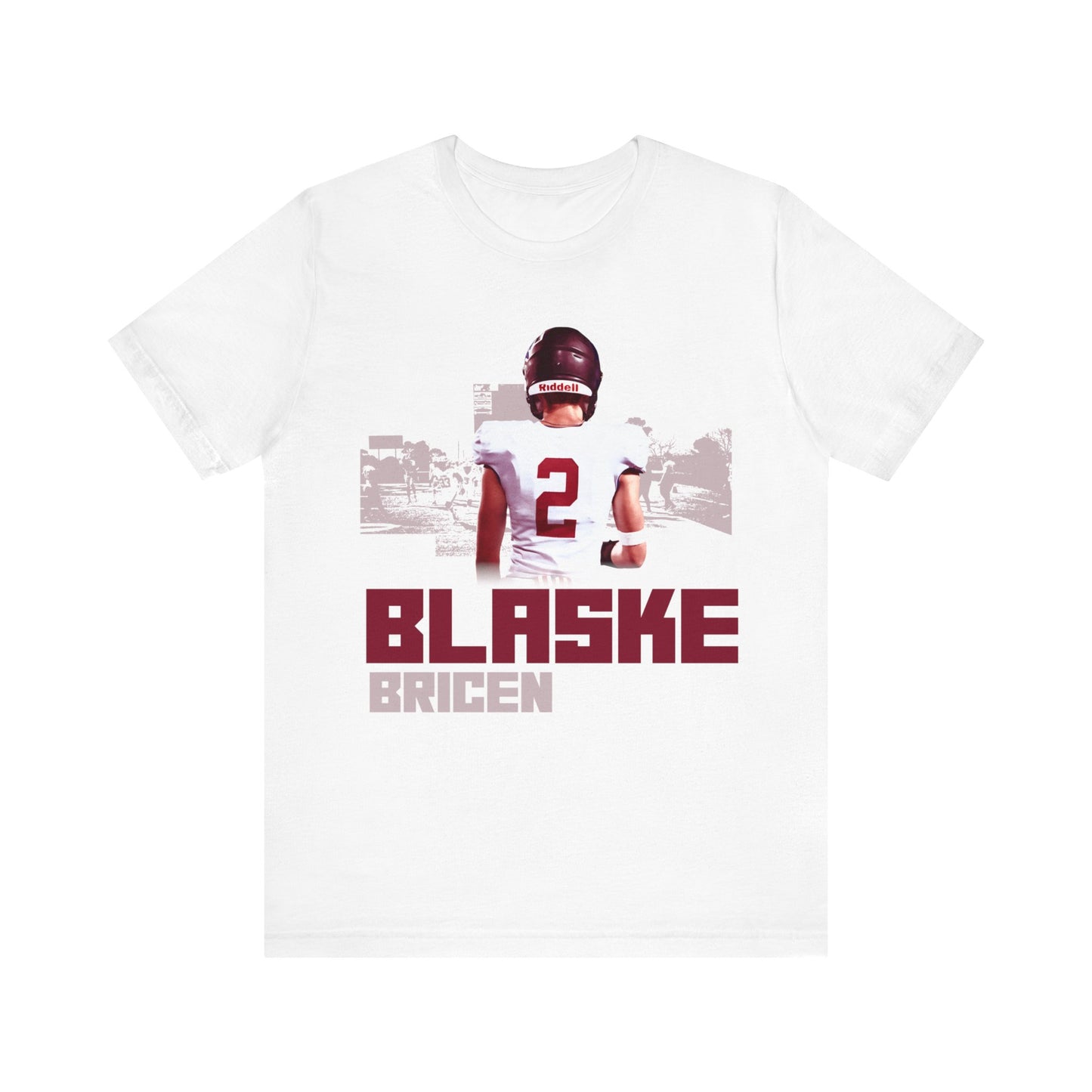 Bricen Blaske: Football Tee