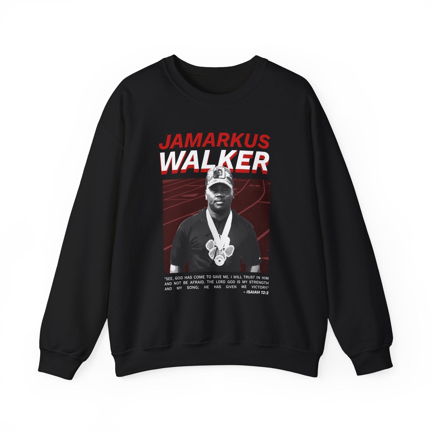 Jamarkus Walker: Isaiah 12:2 Crewneck