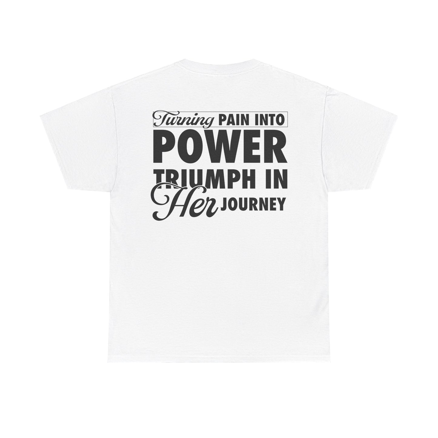 Nora Adam: Turning Pain Into Power, Triumph In Her Journey Tee