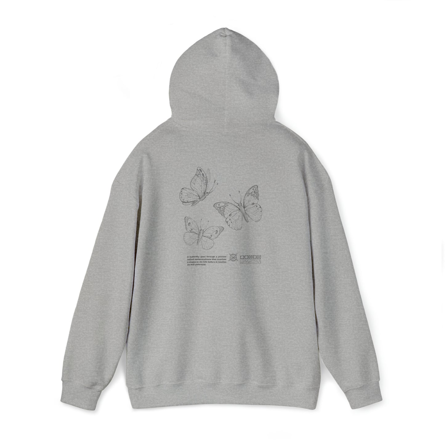 Jasmine Dupree-Hebert: Butterfly Process Hoodie