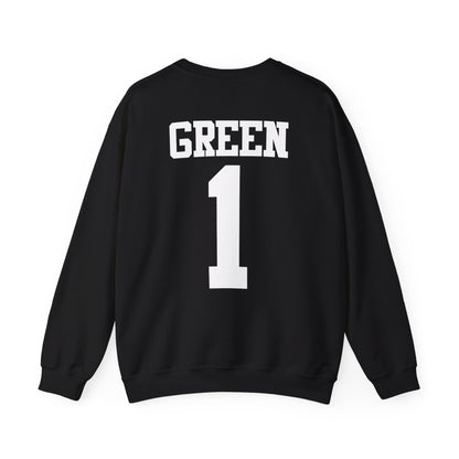 Myla Green: GameDay With Name & Number Crewneck