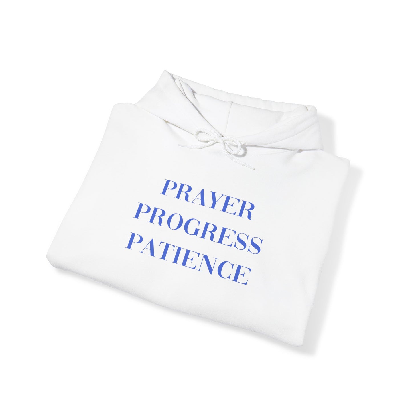 Catie Amador: Prayer Progress Patience Hoodie