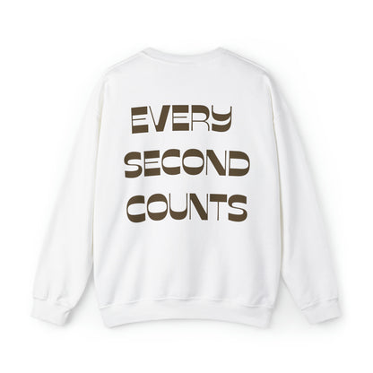 Finley Caringer: Every Second Counts Crewneck