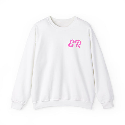 Emma Rushing: Trust The Timing Crewneck (Pink)