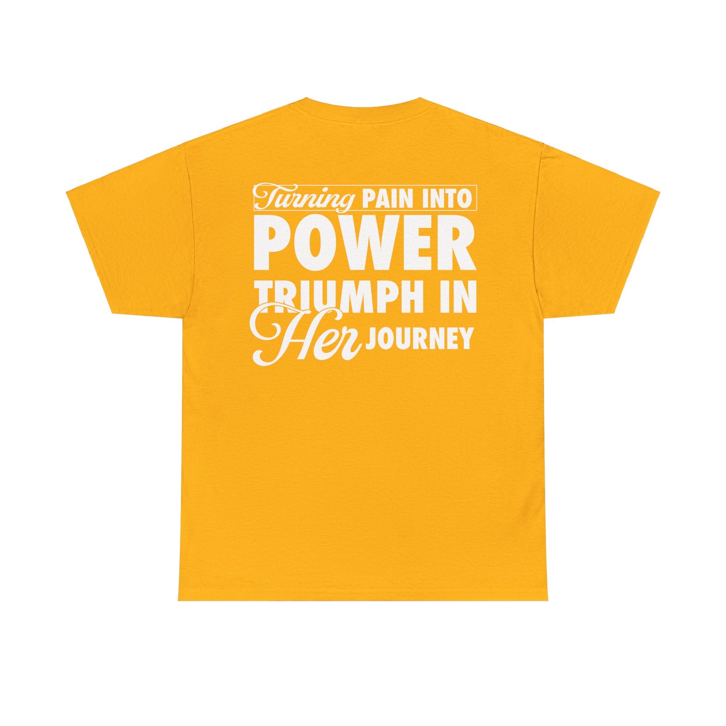 Nora Adam: Turning Pain Into Power, Triumph In Her Journey Tee