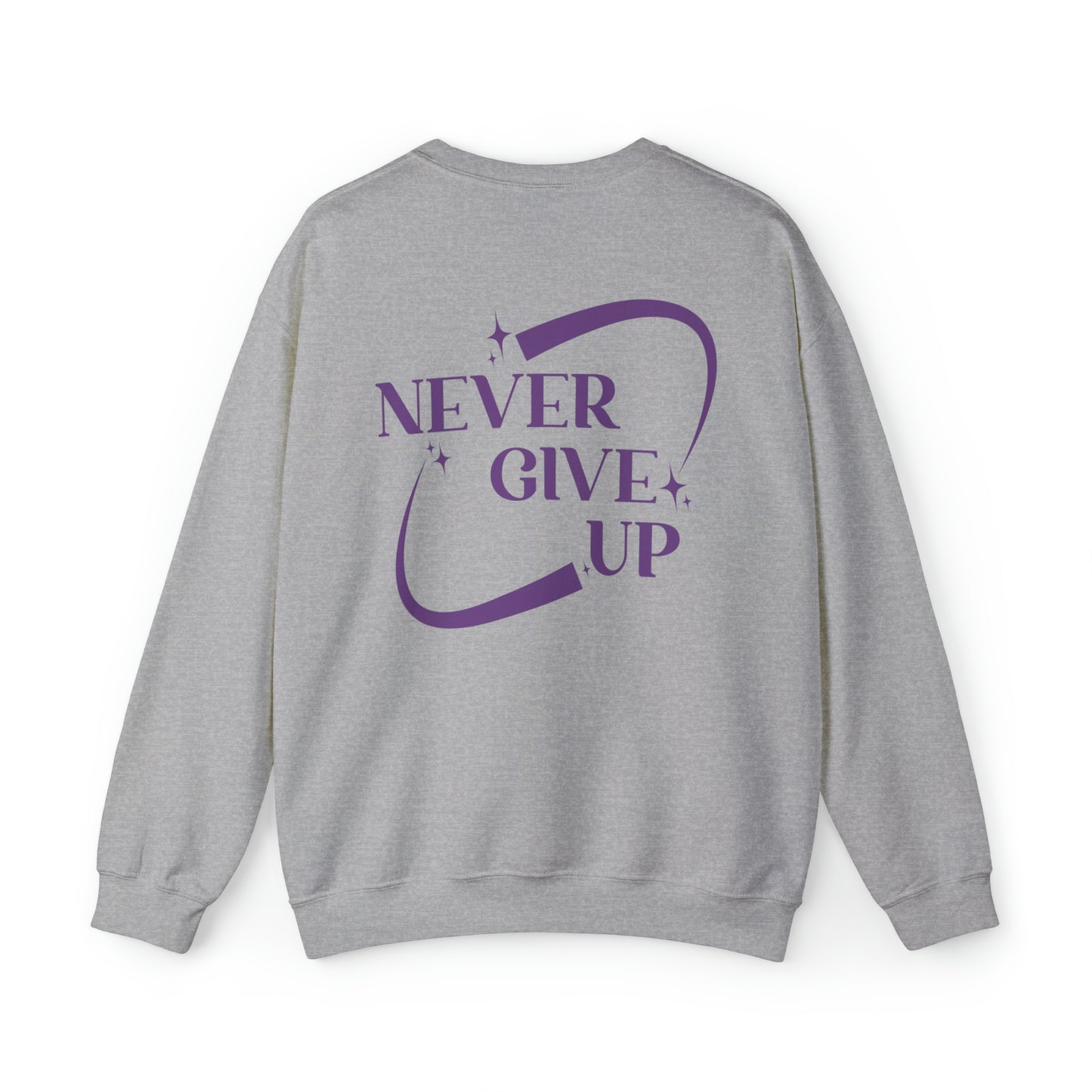 Taryn Madlock: Never Give Up Crewneck