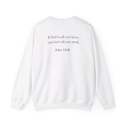 Addison West: John 14:8 Crewneck