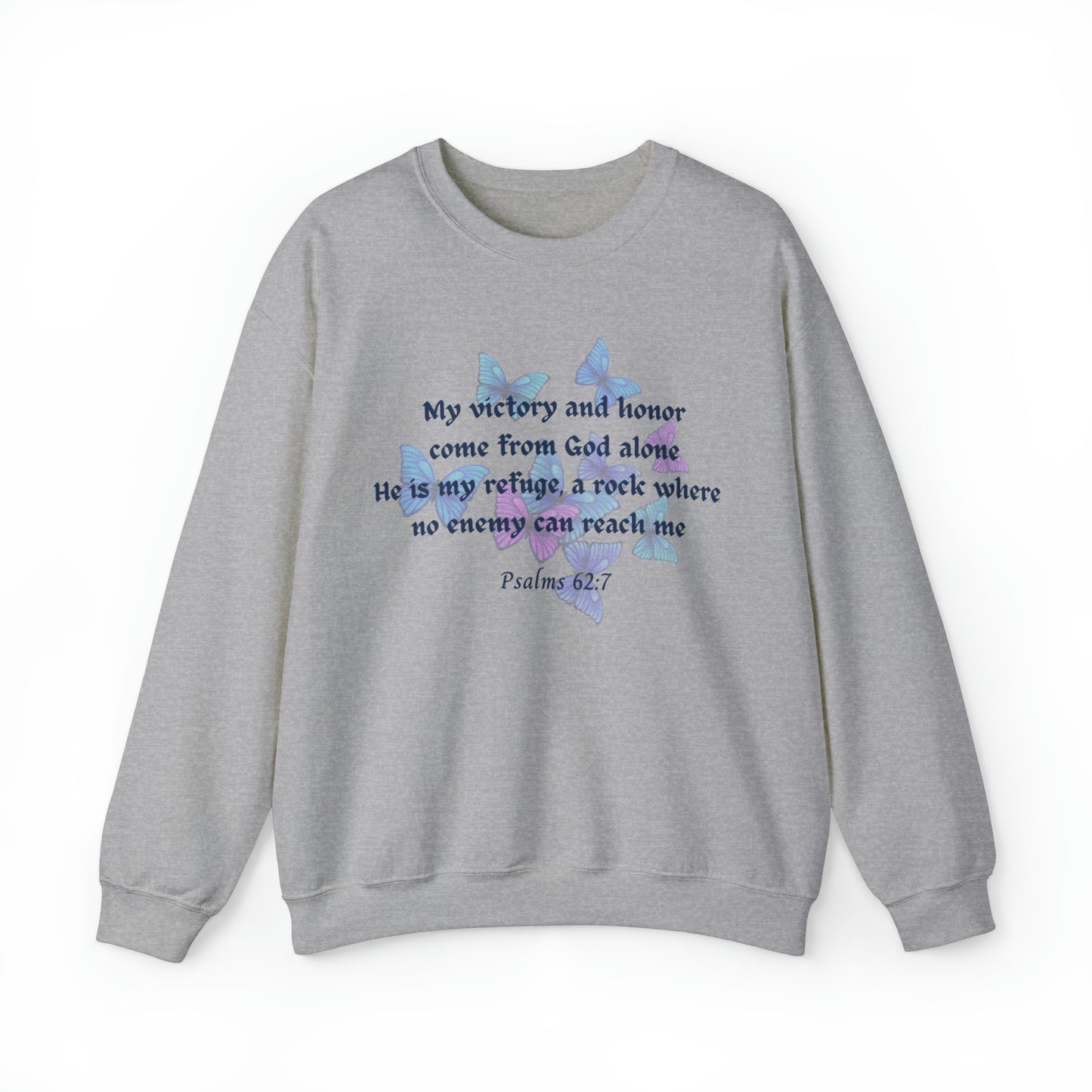 Sara Harris: Psalms 62:7 Crewneck