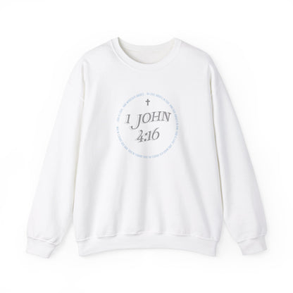 JaMaya Byrum: 1 John 4:16 Crewneck