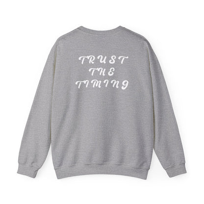 Emma Rushing: Trust The Timing Crewneck (Pink)