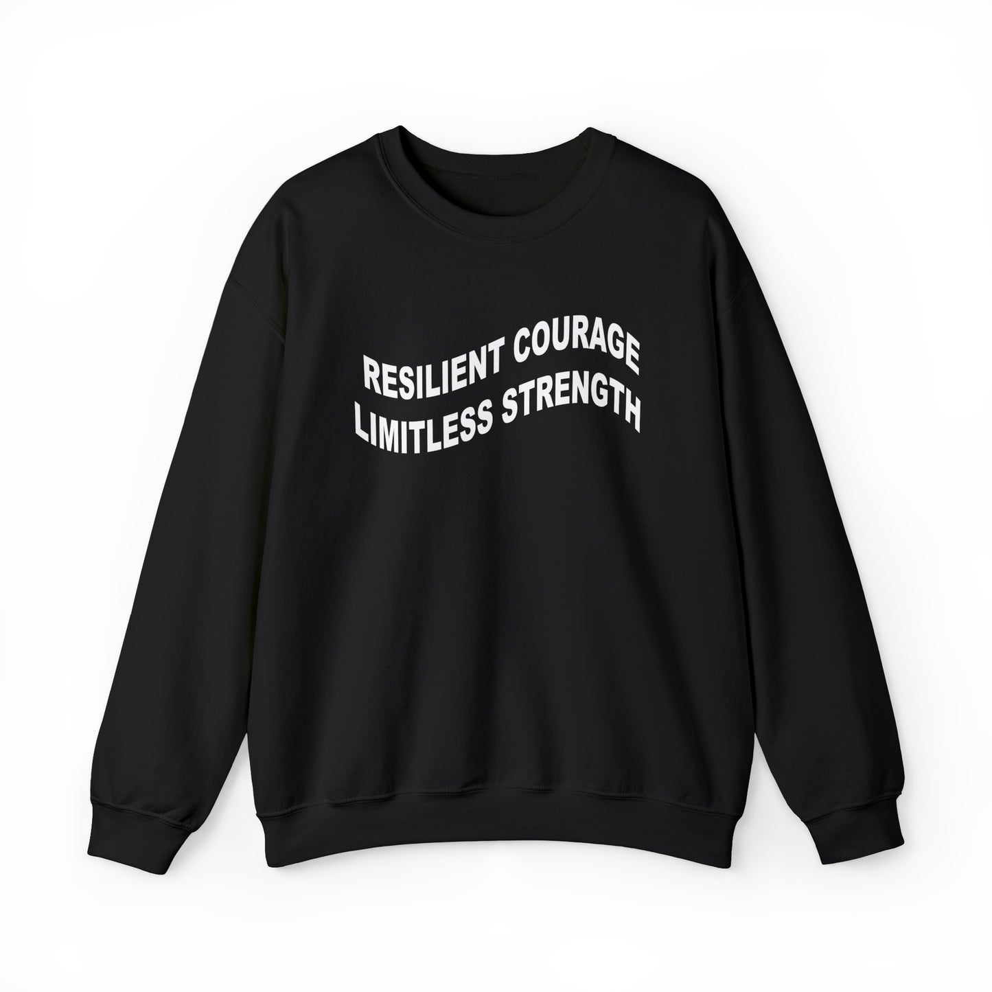 Sarah Bowlby: Resilient Courage Limitless Strength Crewneck