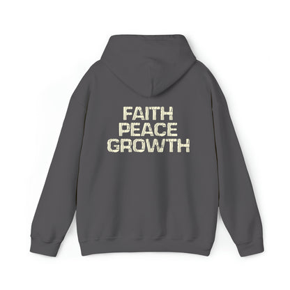 Dona Fagnon: Faith Peace Growth Hoodie