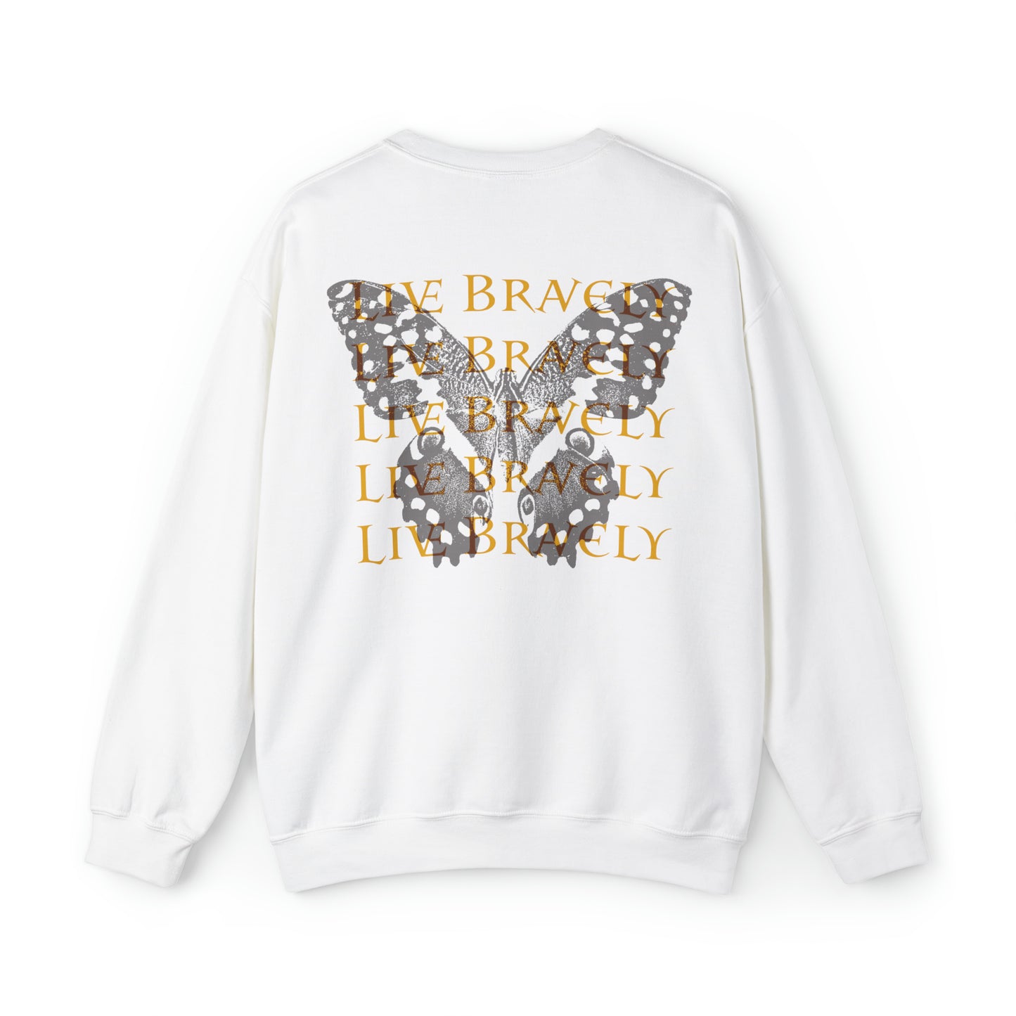 Meghan Schouten: Live Bravely Crewneck