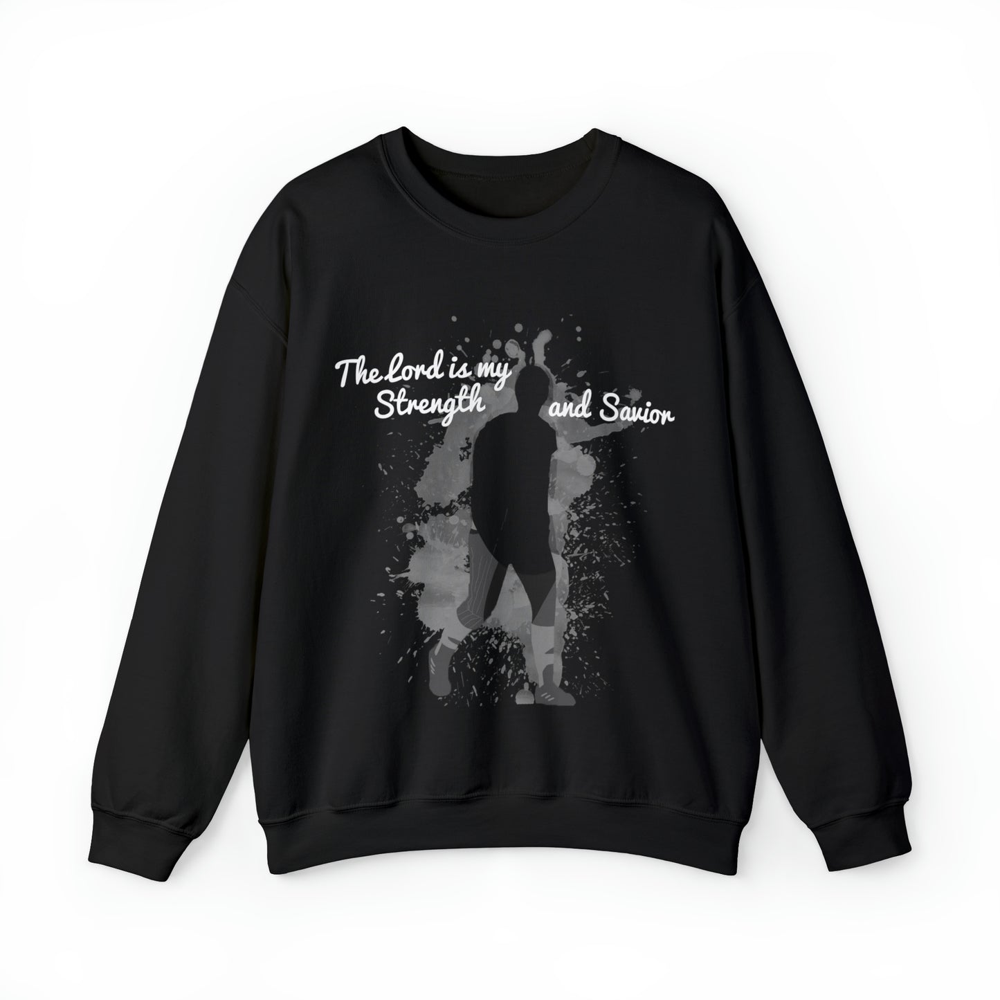 Jesiana Mora: The Lord Is My Strength and Savior Crewneck