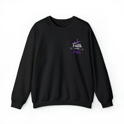 Alina Satcher: Faith Over Fear Crewneck