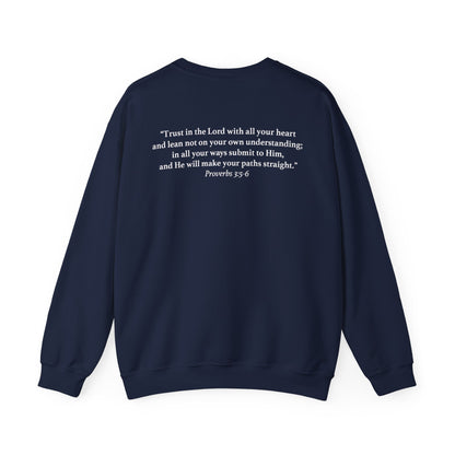 Orlando Leon Jr: Proverbs 3:5-6 Crewneck