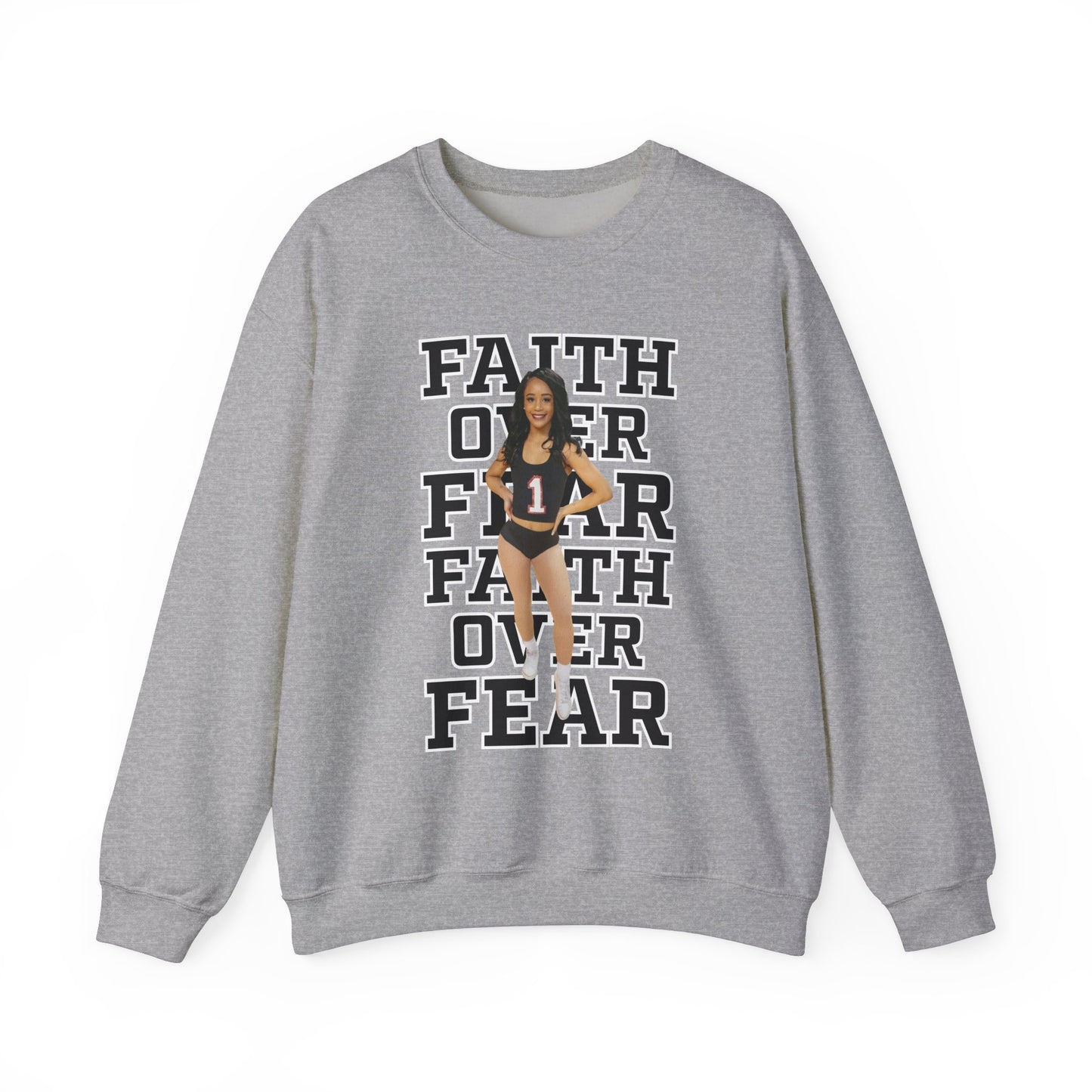 Sinaria Jones: Faith Over Fear Crewneck