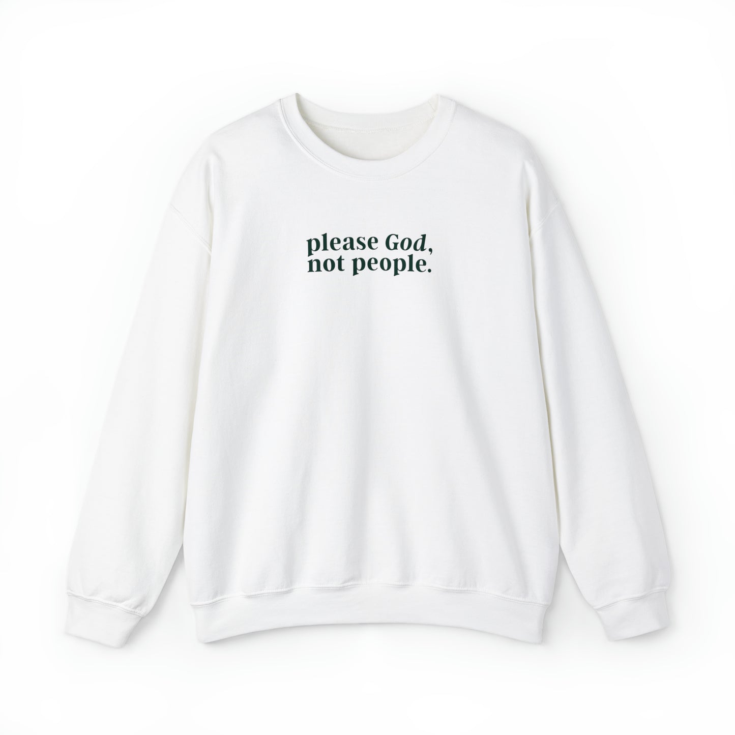 Kylie Nunes: Please God, Not People Crewneck