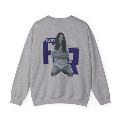 Alexis Re: Let The Grind Guide You Crewneck