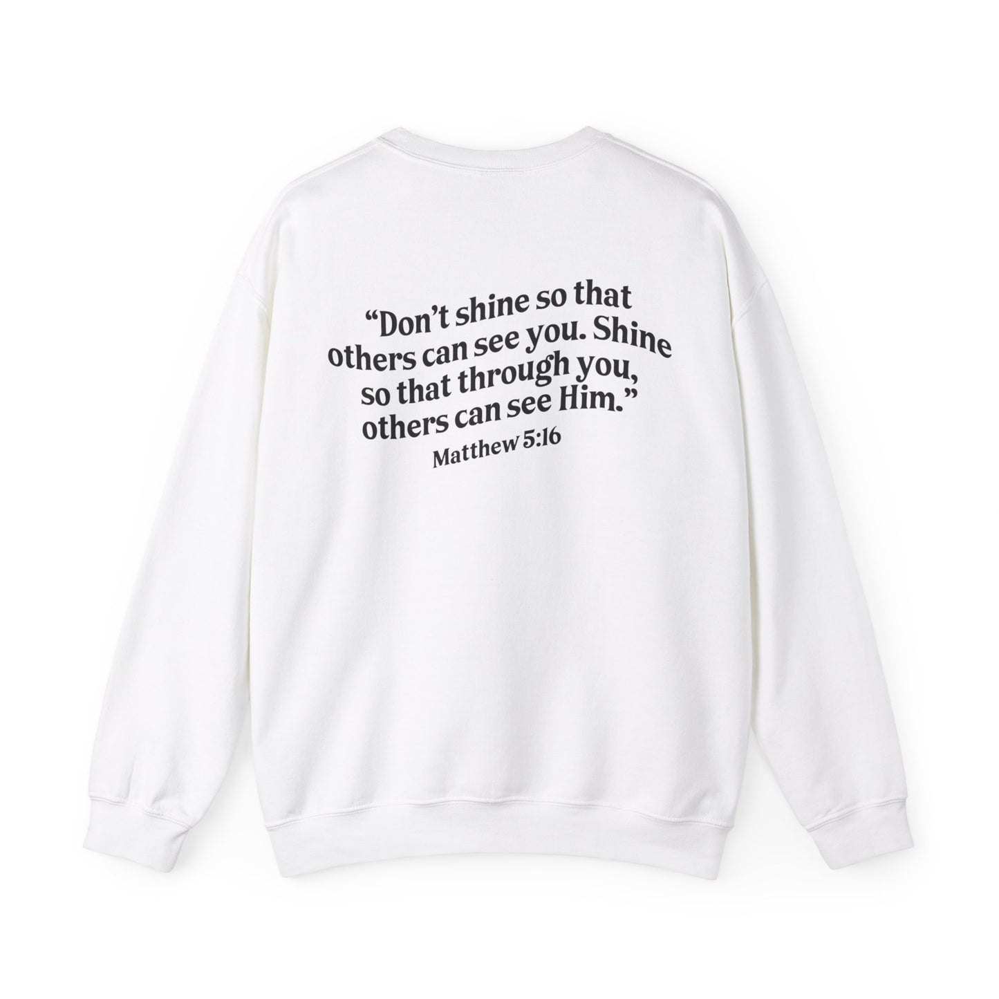 Madelyn Hajj: Matthew 5:16 Crewneck