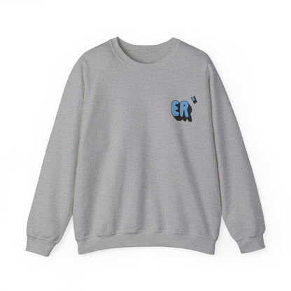 Elyssa Rodarte: Check On Your Friends Crewneck Sweatshirt