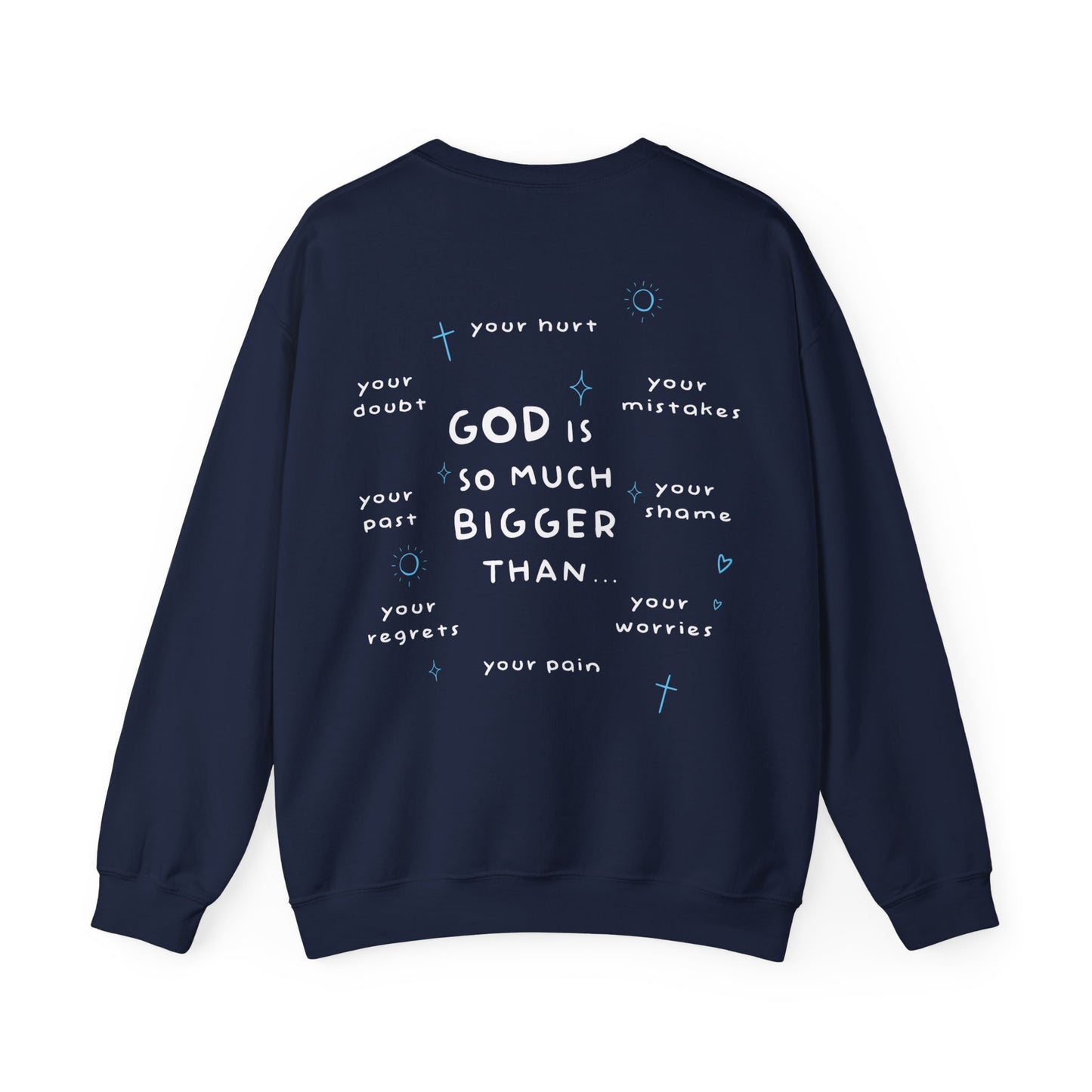 Tomi Hinkle: God Is Some Much Better Than... Crewneck