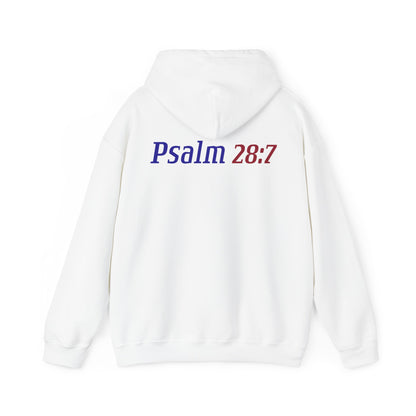 Kai Holm: Psalm 28:7 Hoodie