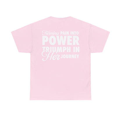 Nora Adam: Turning Pain Into Power, Triumph In Her Journey Tee