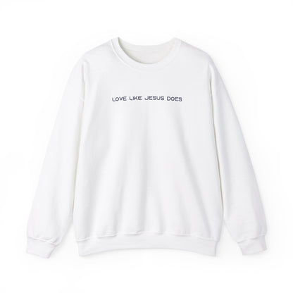 Lorenzza Marcacci: Love Like Jesus Does Crewneck