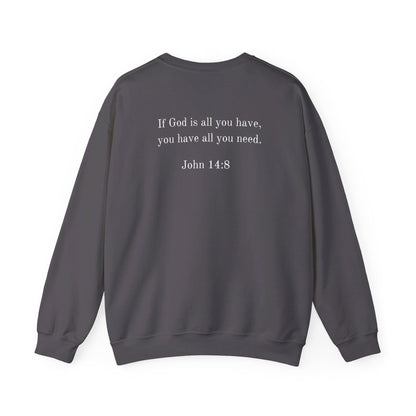 Addison West: John 14:8 Crewneck