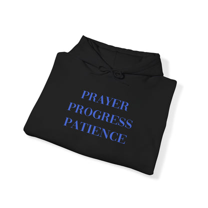 Catie Amador: Prayer Progress Patience Hoodie