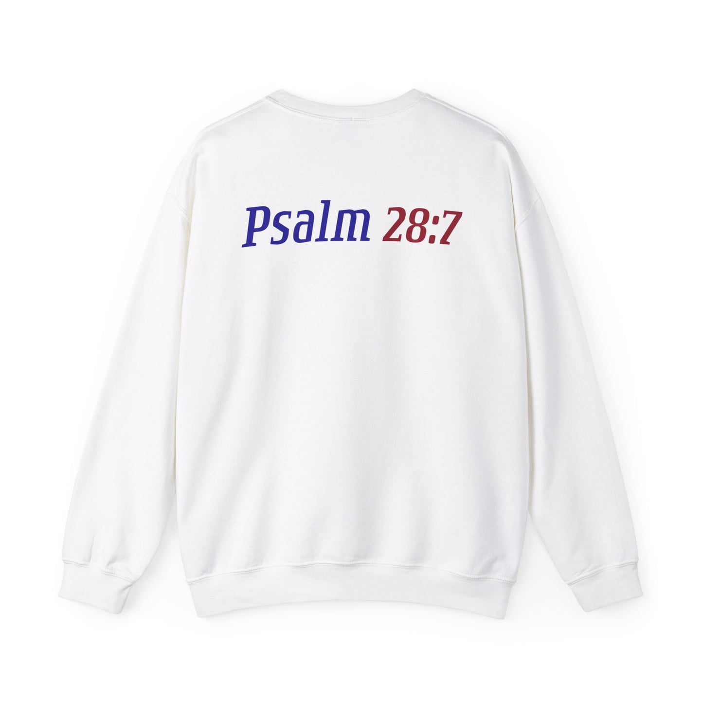 Kai Holm: Psalm 28:7 Crewneck