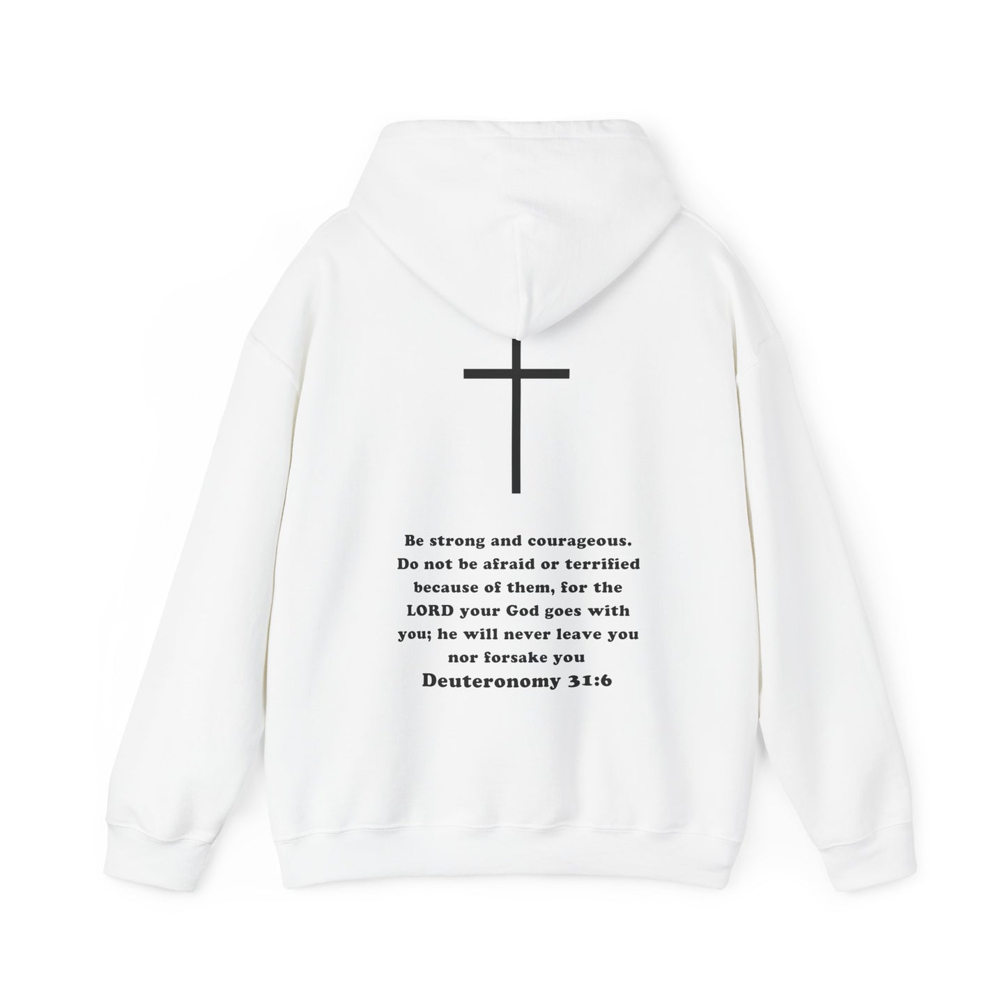 Emily Murphy: Deuteronomy 31:6 Hoodie