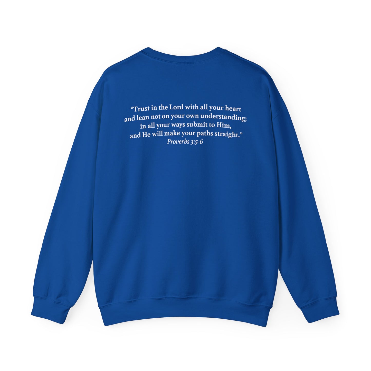 Orlando Leon Jr: Proverbs 3:5-6 Crewneck