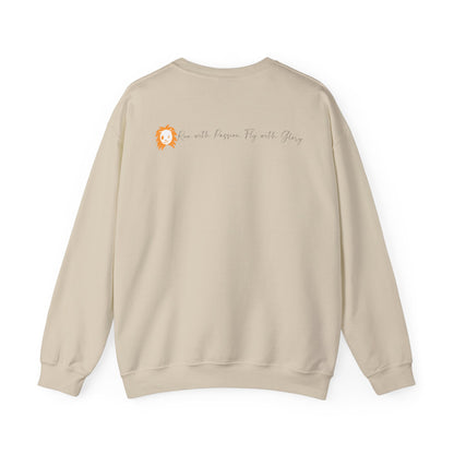 Sophia Sanchez: Run with Passion, Fly with Glory Crewneck