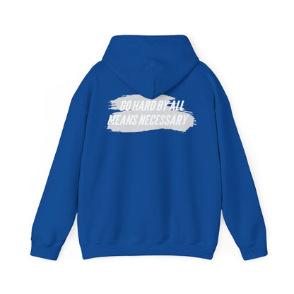 Quaysheed Scott: Go Hard By All Means Necessary Hoodie