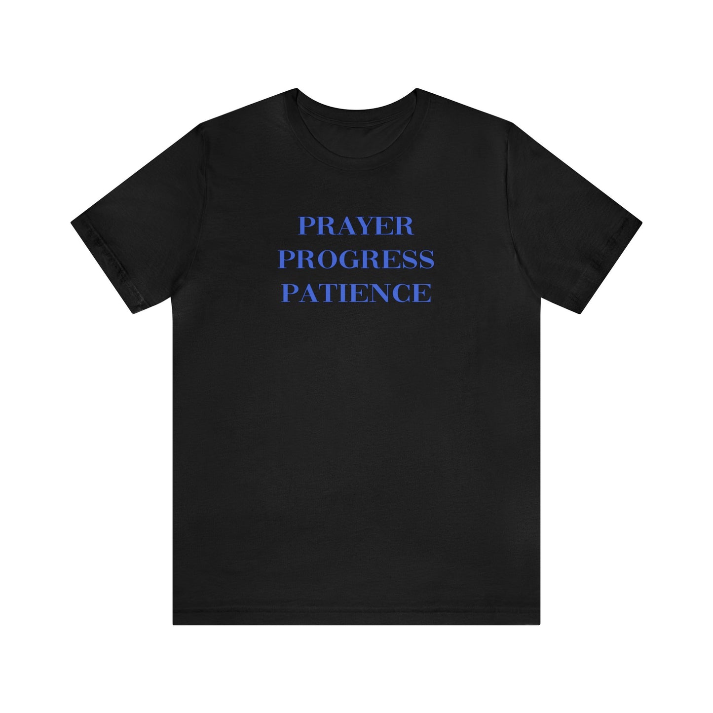 Catie Amador: Prayer Progress Patience Tee