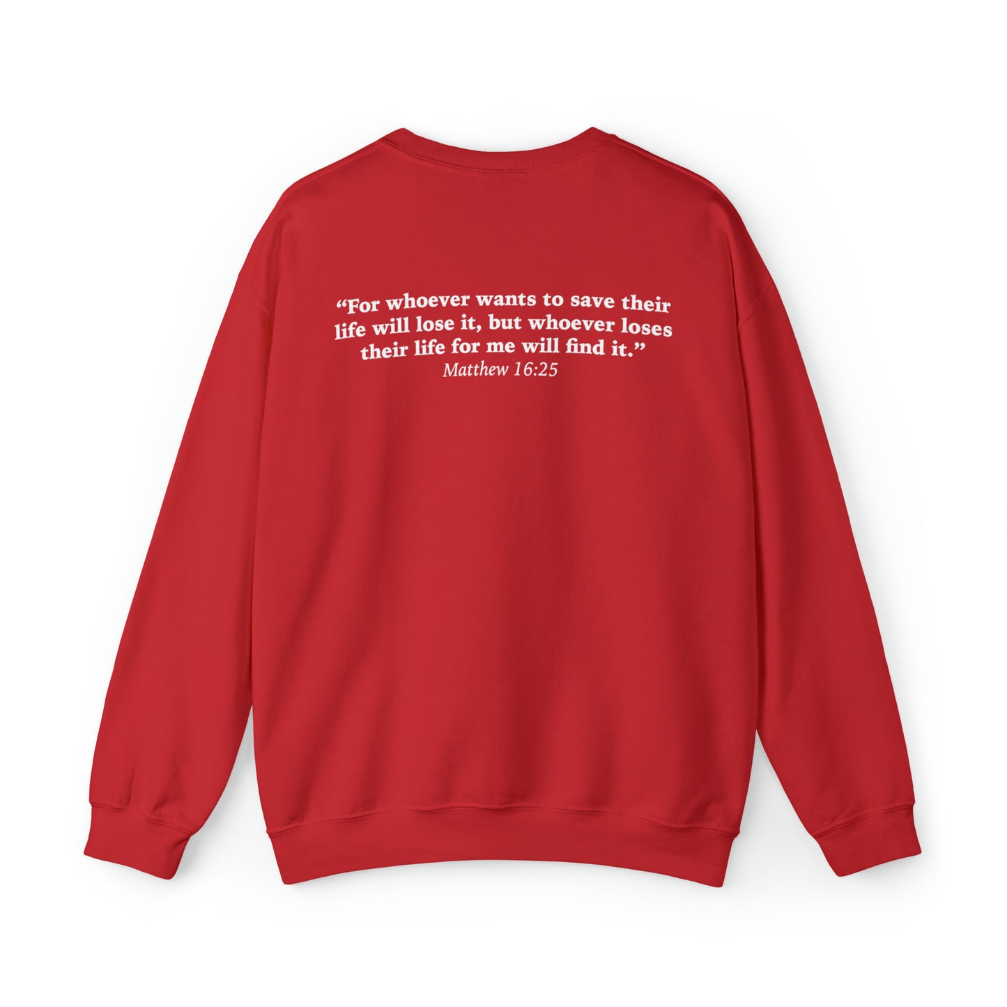 Jerome Riley: Lose Your Life For God Crewneck