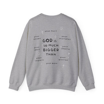 Tomi Hinkle: God Is Some Much Better Than... Crewneck