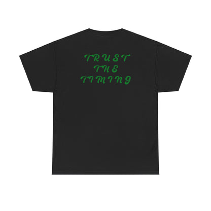 Emma Rushing: Trust The Timing Tee (Green)