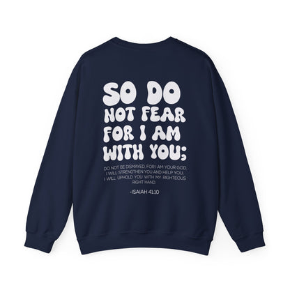 Demi Wagdy: Isaiah 41:10  Crewneck