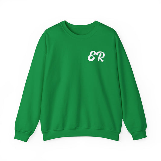 Emma Rushing: Trust The Timing Crewneck (Green)