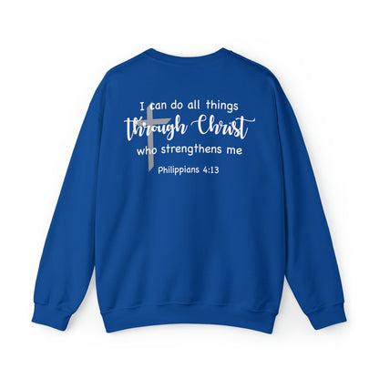 Charli Anger: Philippians 4:13 Crewneck