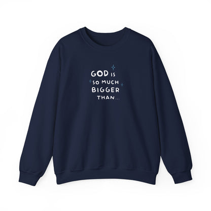 Tomi Hinkle: God Is Some Much Better Than... Crewneck