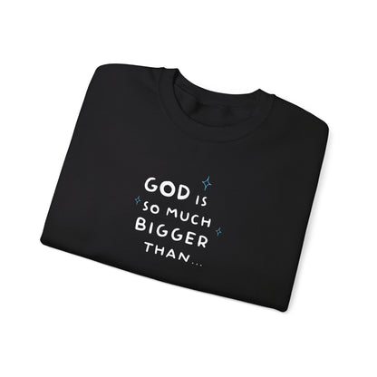 Tomi Hinkle: God Is Some Much Better Than... Crewneck