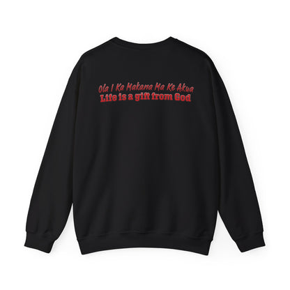 Charelle Aki: Life Is A Gift From God Crewneck