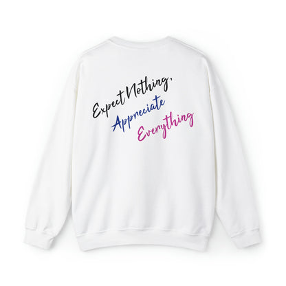 Lauryn Redcross: Expect Nothing Appreciate Everything Crewneck